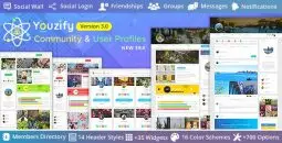 Youzify v3.6.1 (+Addons) – Buddypress Community & WordPress User Profile Plugin